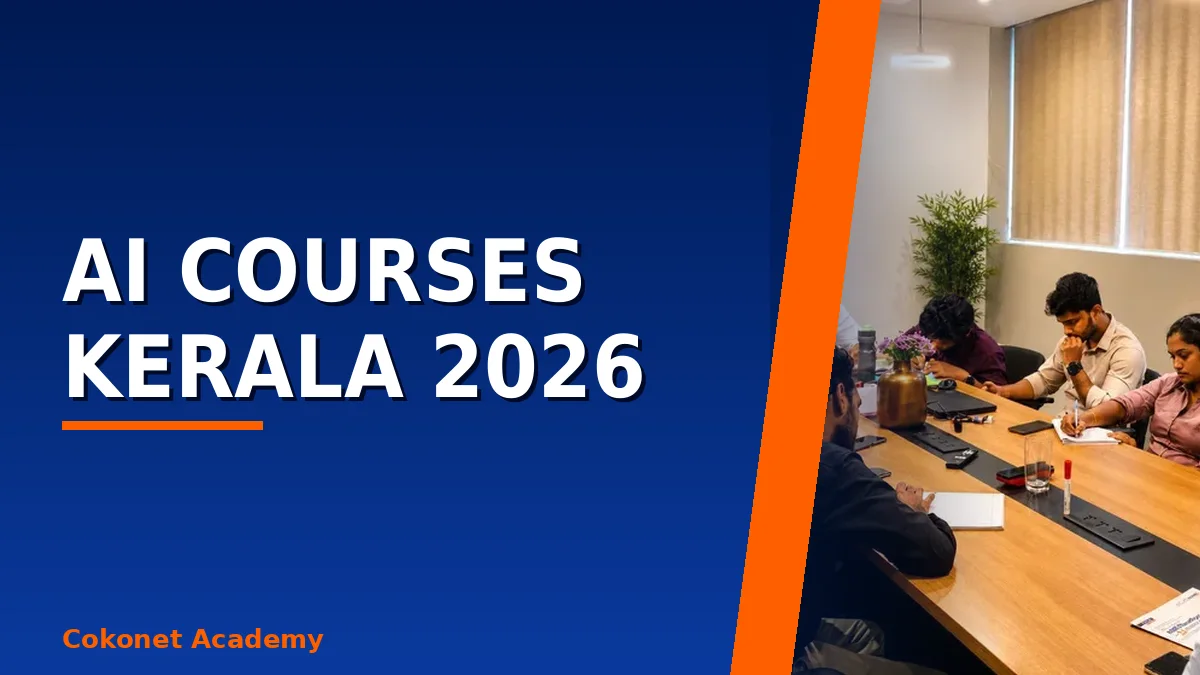 Students in a Kerala AI learning lab exploring generative AI tools together