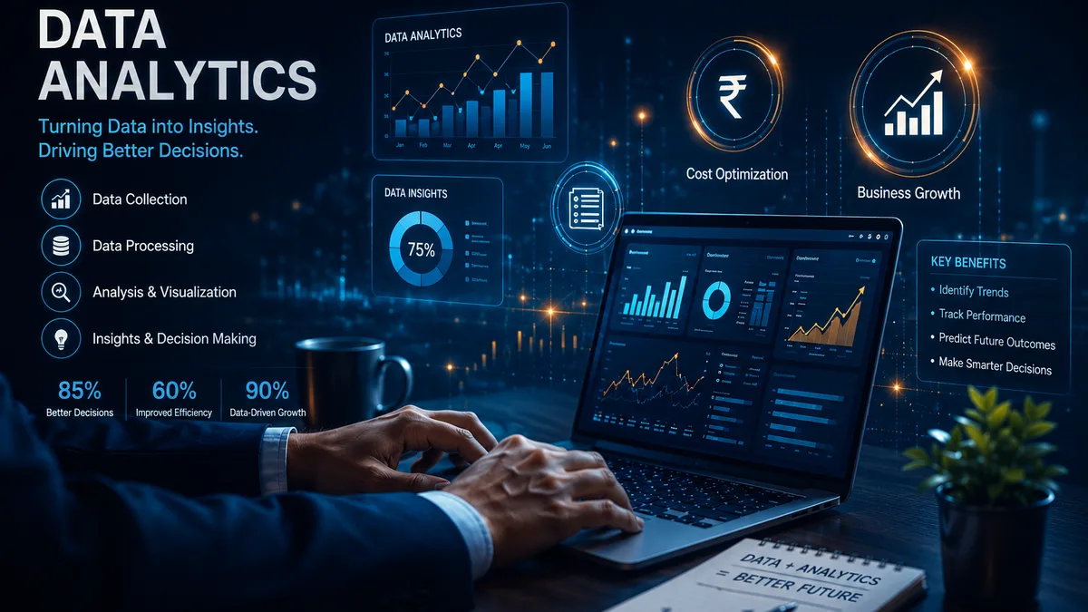 Data analyst building a dashboard in Power BI without writing code
