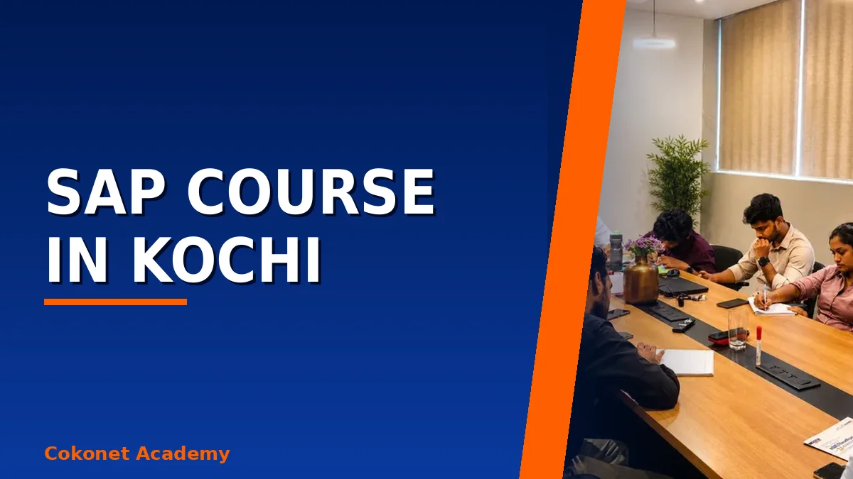 SAP Course in Kochi: What to Check First