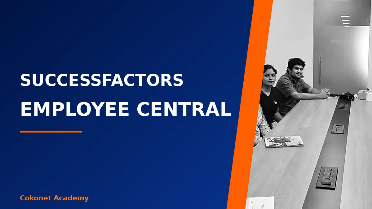 HR professionals learning SAP SuccessFactors Employee Central at Cokonet Academy
